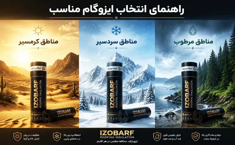 راهنمای انتخاب ایزوگام مناسب